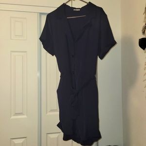 Navy Blue romper